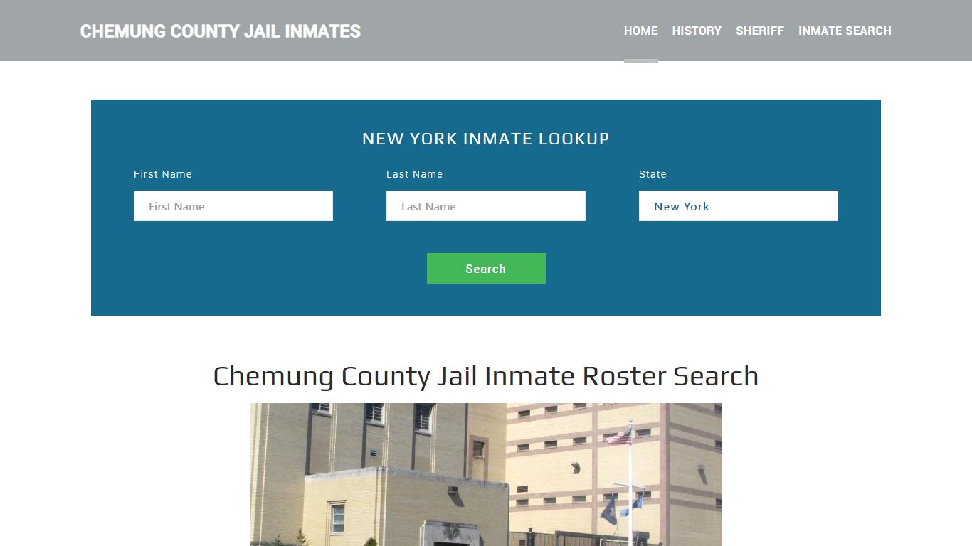 Chemung County Jail Inmate Roster Lookup, Elmira, NY